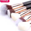 Set de 15 Pcs Café Brochas de Maquillaje MSQ