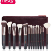 Set de 15 Pcs Café Brochas de Maquillaje MSQ