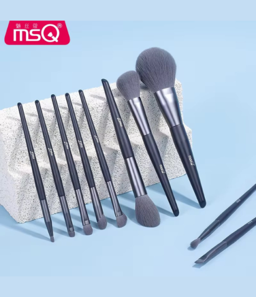 PRODUCTOS 620X720 (54) Set de 10 Pcs Azul Brochas de Maquillaje MSQ