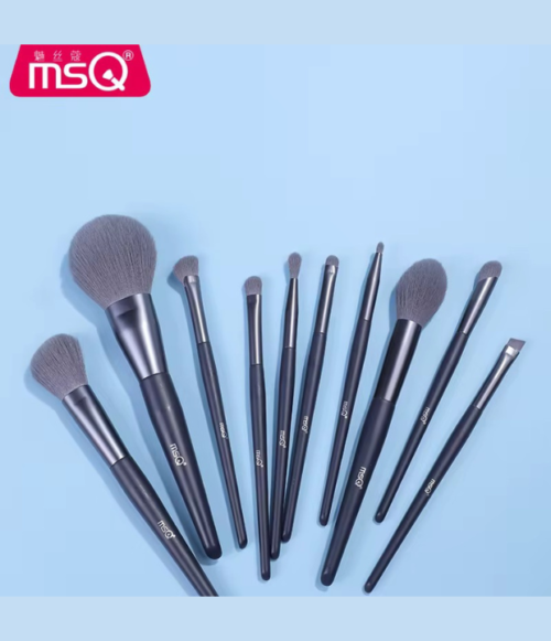 PRODUCTOS 620X720 (55) Set de 10 Pcs Azul Brochas de Maquillaje MSQ