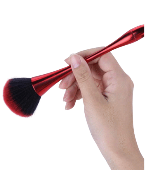 Brocha roja (1) Brocha Multicolor Para Polvos