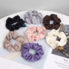 Scrunchies Metalizados con Pedrería