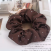 Scrunchies Metalizados con Pedrería