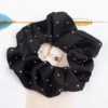 Scrunchies Metalizados con Pedrería