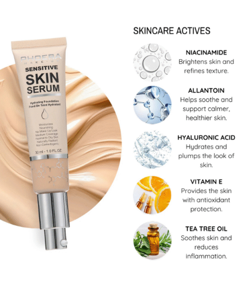 Skin Serum Hydrating Foundation Phoera